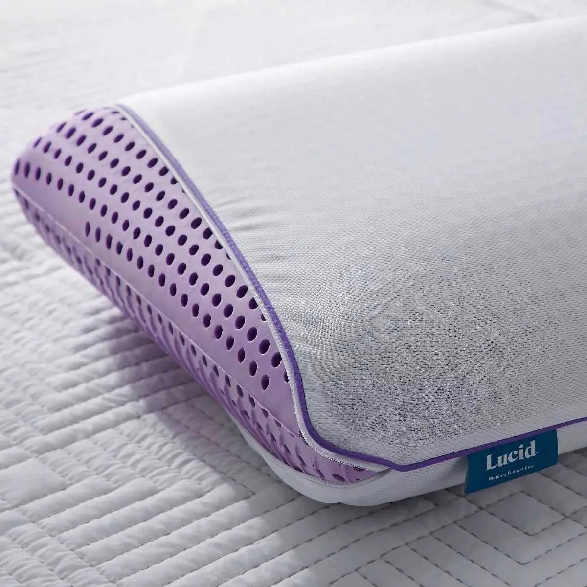 Almohada Lucid de Memory Foam Aroma a Lavanda Lucid