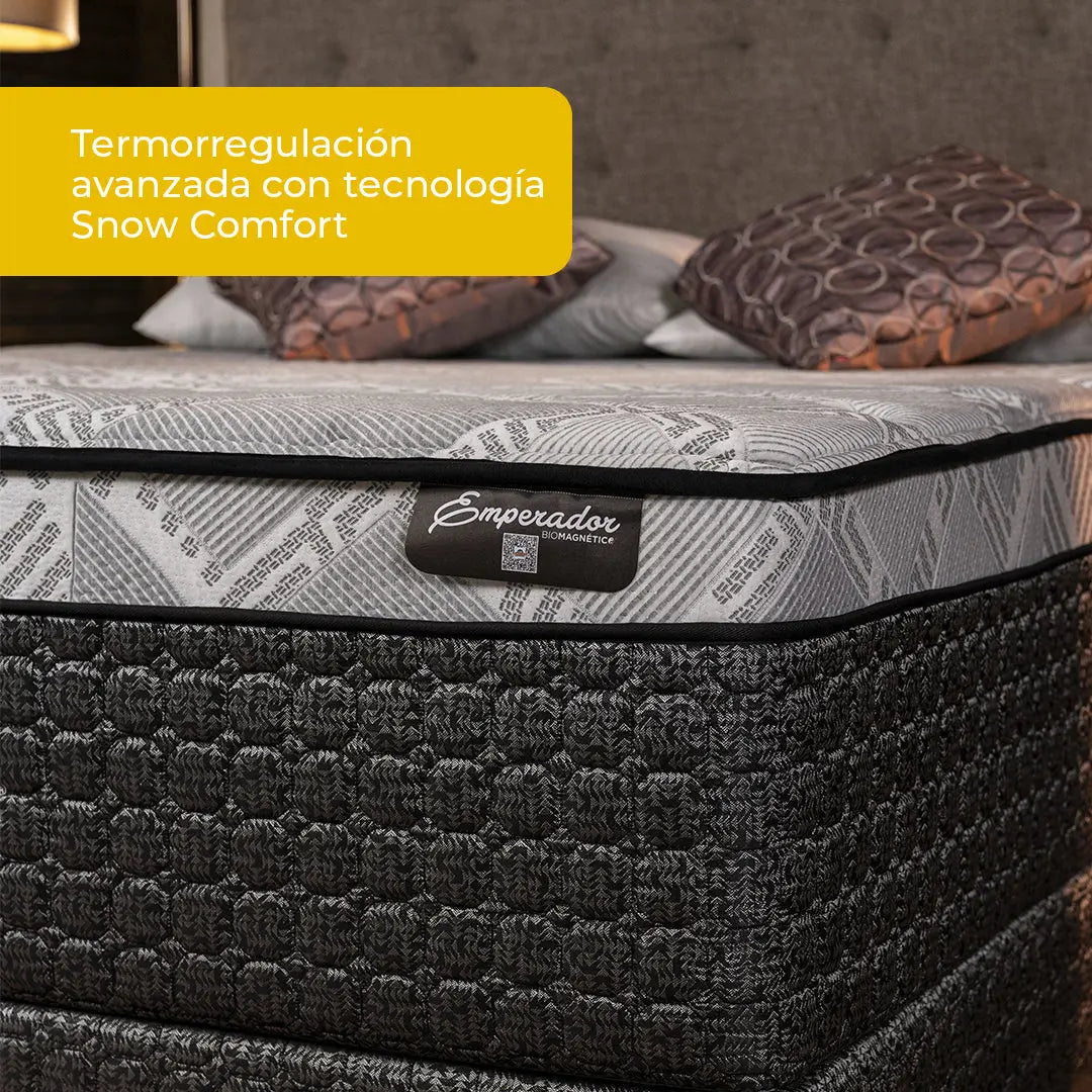 Colchón Emperador Midnight Biomagnético