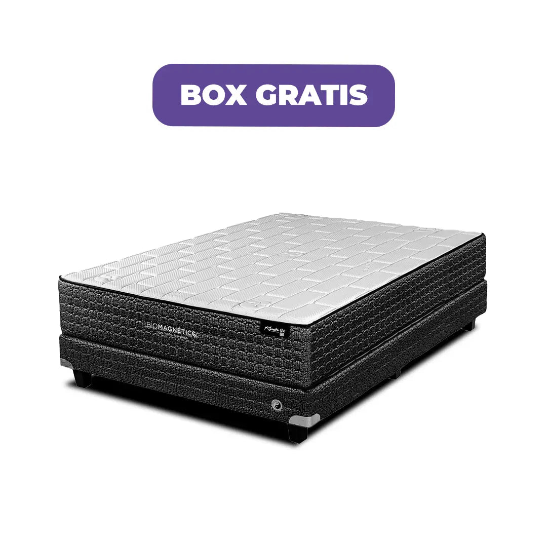 Colchón Kinebi Midnight + Box Gratis Biomagnético