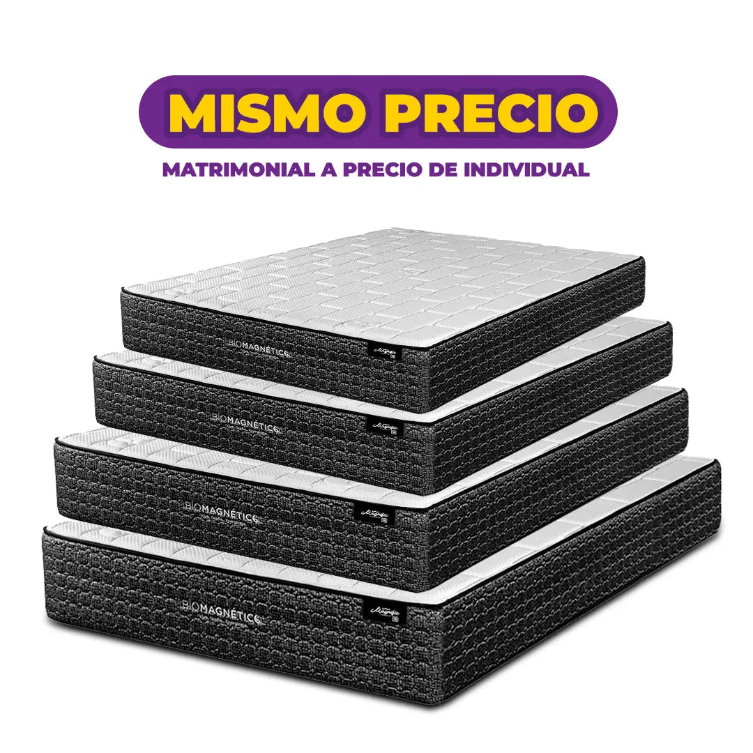 Colchón Magnific Midnight Mismo Precio Biomagnético