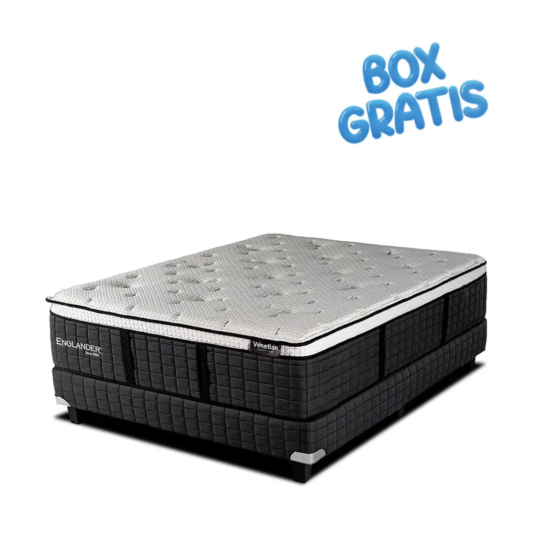 Colchón Venetian + Box Gratis Englander