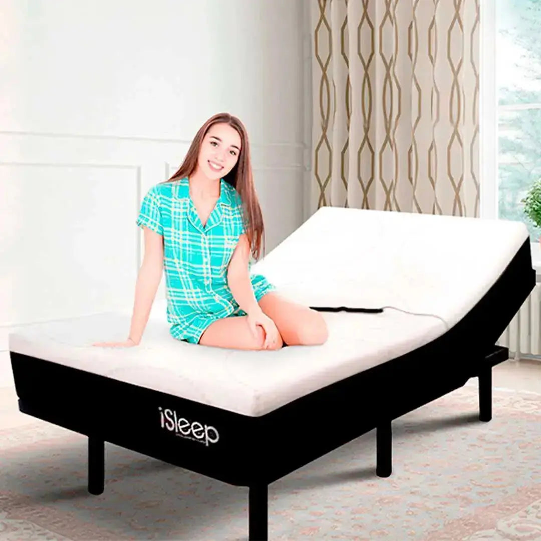 Combo Base Eléctrica Eco B Flex + Colchón Huntington Stars iSleep