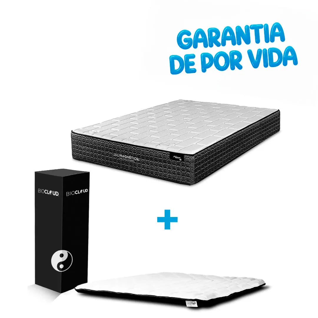 Combo Kaizen Midnight + Colchoneta Bio Cloud Copper G2 Biomagnético
