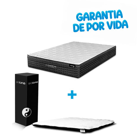 Combo Kinebi Midnight + Colchoneta Bio Cloud Copper G2 Biomagnético