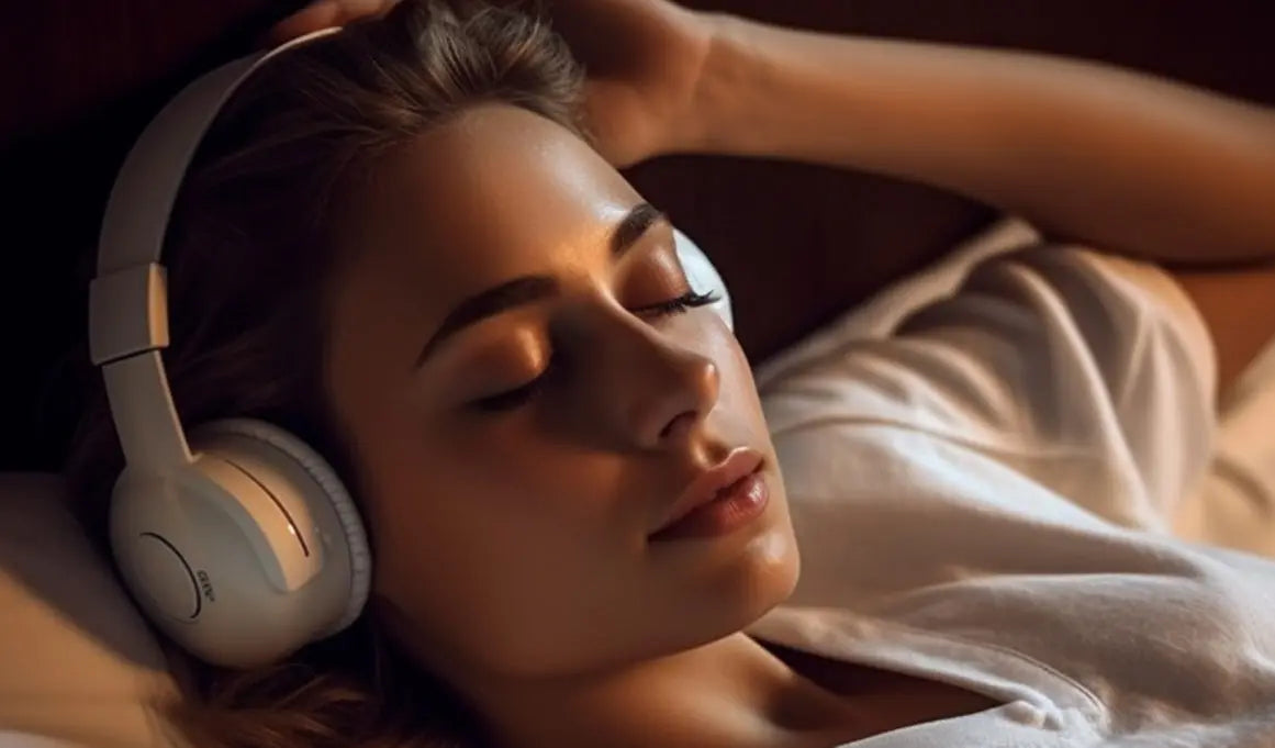 Los beneficios de dormir con música