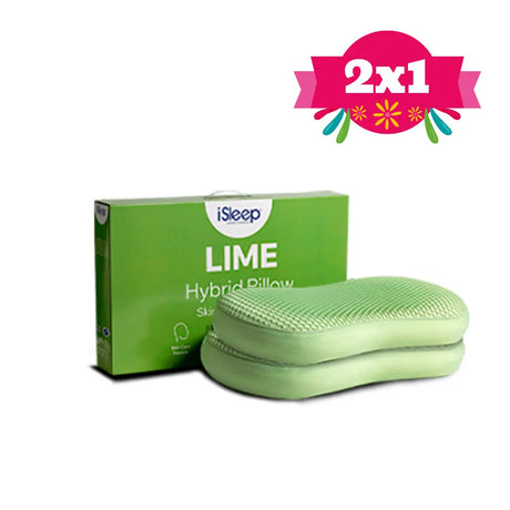 Almohada Skin Care Lime (2x1) iSleep
