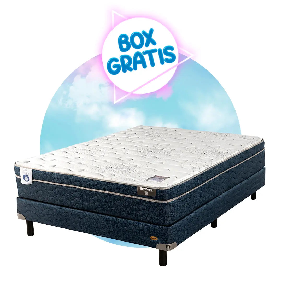 Colchón Bedford G2 + Box Gratis Spring King