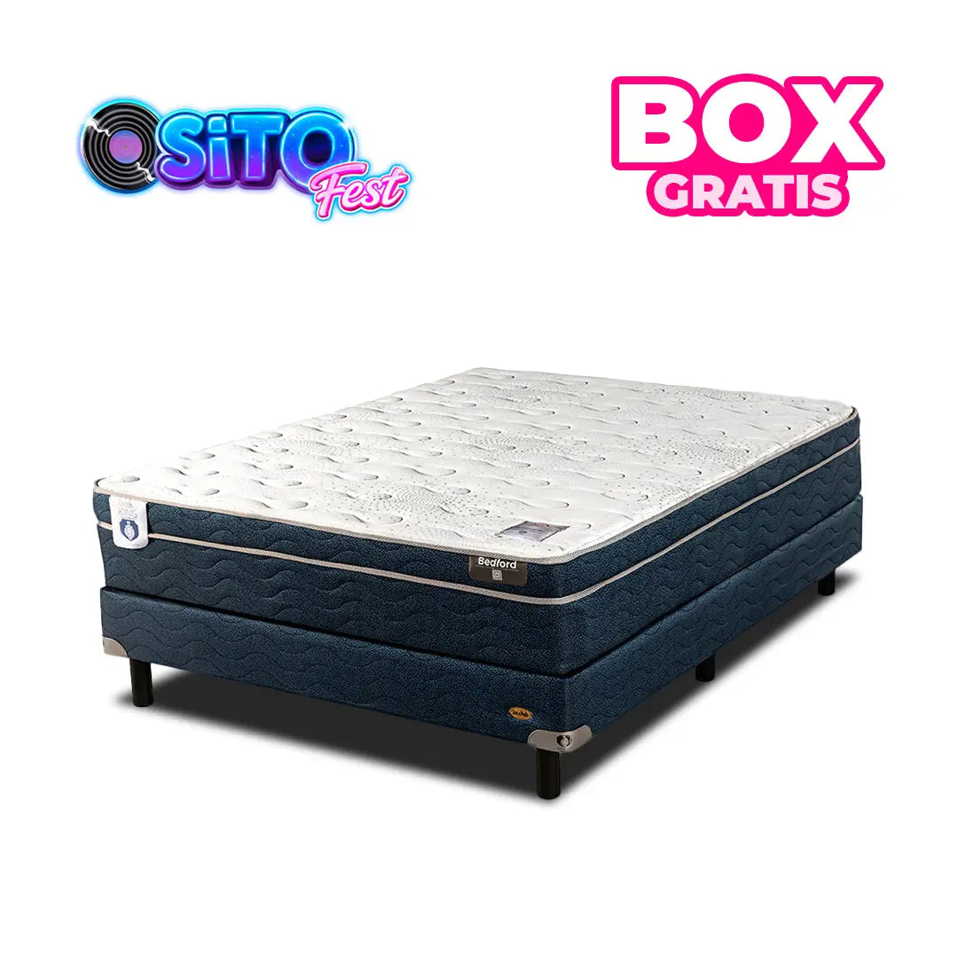 Colchón Bedford G2 + Box Gratis Spring King