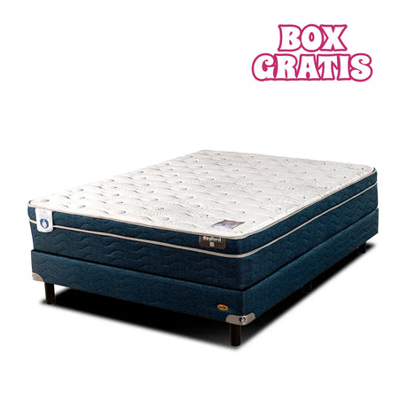 Colchón Bedford G2 + Box Incluido Spring King