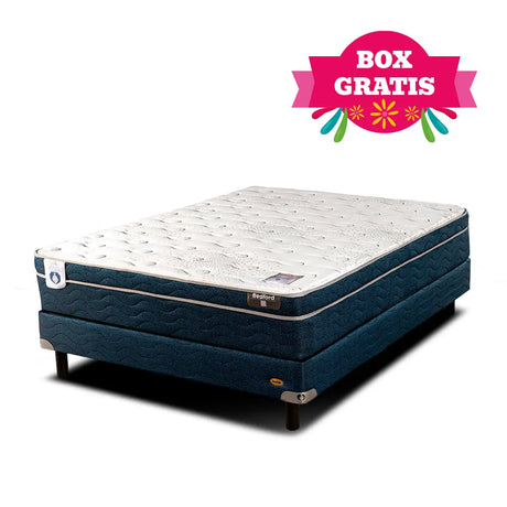 Colchón Bedford G2 + Box Incluido Spring King