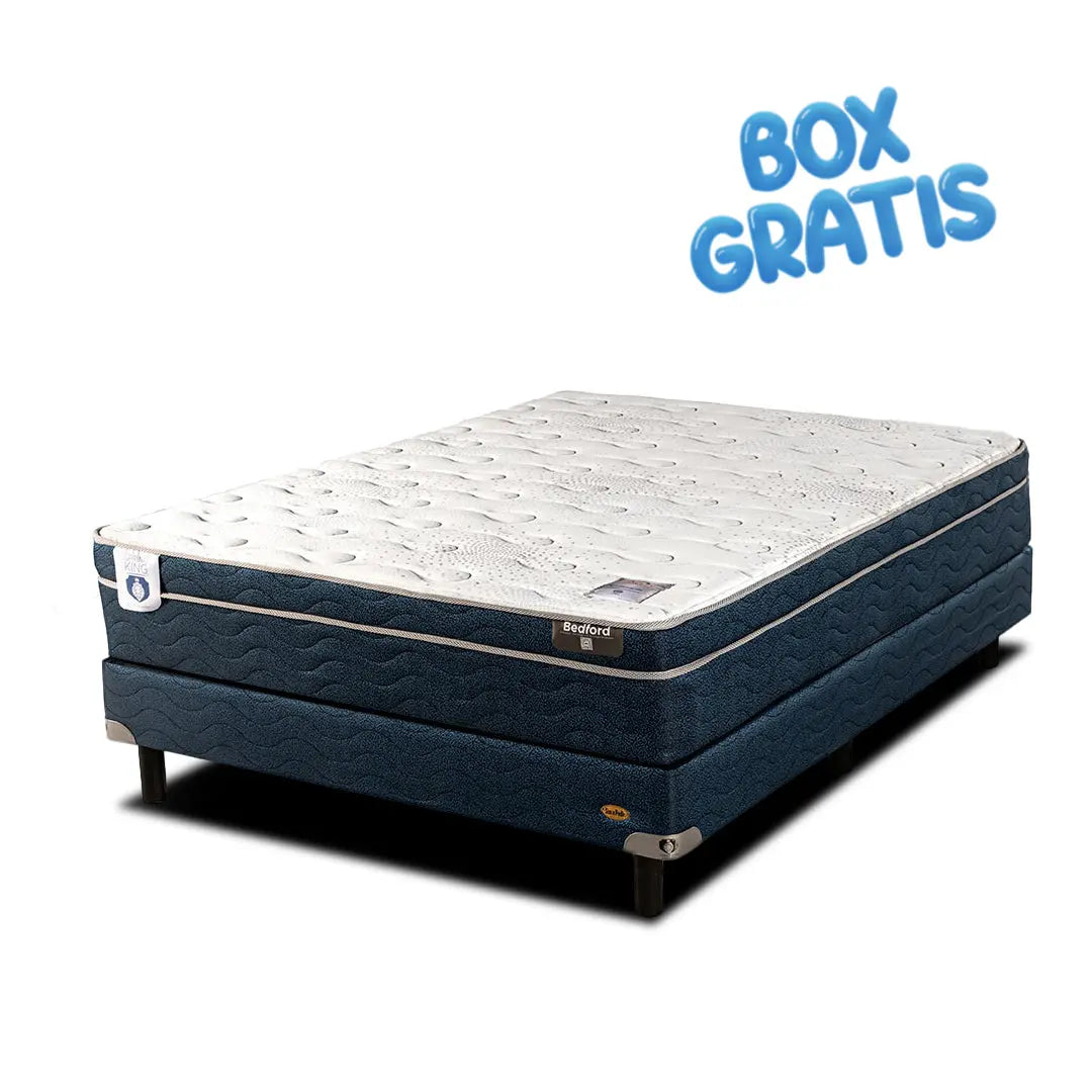 Colchón Bedford G2 + Box Incluido Spring King