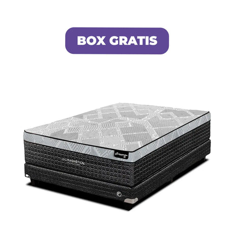 Colchón Emperador Midnight + Box Gratis Biomagnético