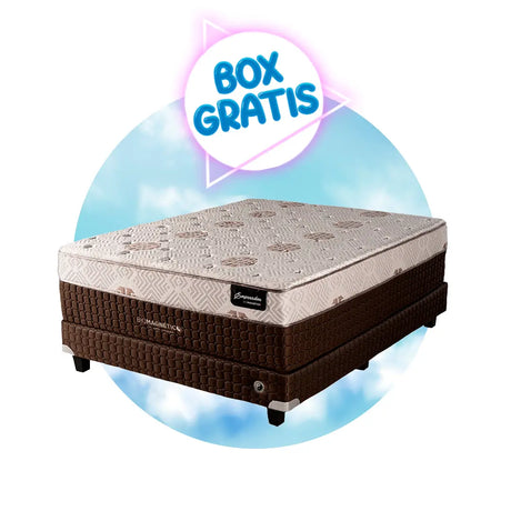 Colchón Emperador + Box Gratis Biomagnético