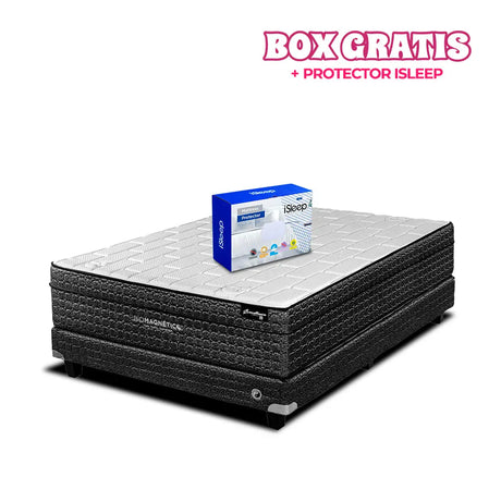 Colchón Excellence Midnight + Box Gratis Biomagnético