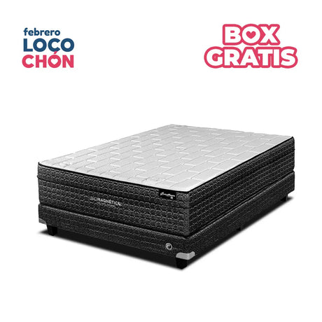 Colchón Excellence Midnight + Box Gratis Biomagnético