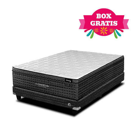 Colchón Supreme Midnight + Box Gratis Biomagnético