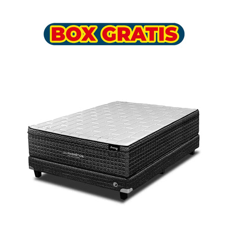 Colchón Supreme Midnight + Box Gratis Biomagnético