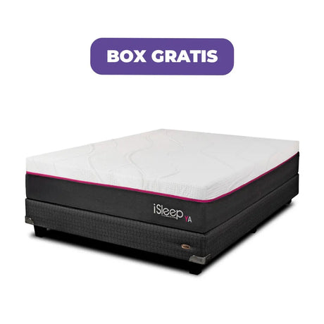 Colchón iSleep YA! + Box Gratis iSleep