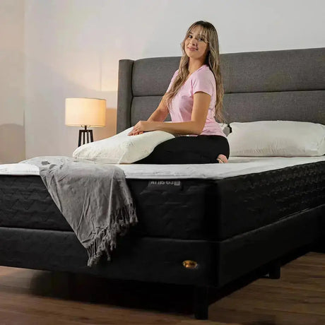 Combo Attis G3 King Size + Osito + Protector + 2 Almohadas de Memory Foam Don Colchon