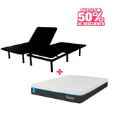 Combo Base Eléctrica Eco Flex + Colchón Breeze G2 iSleep