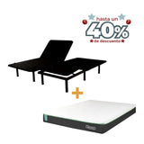 Combo Base Eléctrica Eco Flex + Colchón Wind G2 iSleep