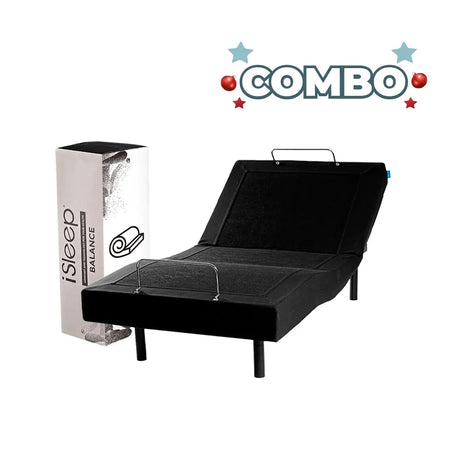 Combo Base Eléctrica Ezy Flex + Colchón Balance iSleep