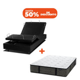 Combo Base Eléctrica Smart B Flex + Colchón Huntington Stars iSleep & Aireloom