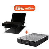 Combo Base eléctrica Ezy B Flex + Colchón Dallas iSleep & Englander