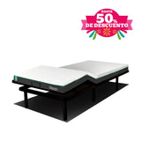 Combo Base eléctrica Ezy Flex + Colchón Wind G2 iSleep