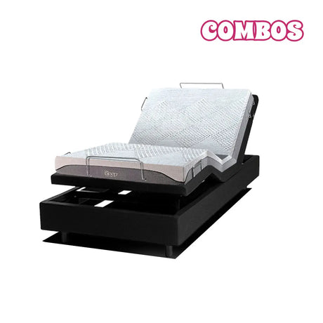 Combo Base eléctrica Smart Flex + Colchón Balance iSleep