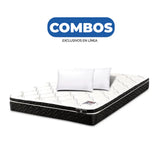 Combo Euro King Size + 2 Almohadas de Memory Foam Don Colchón