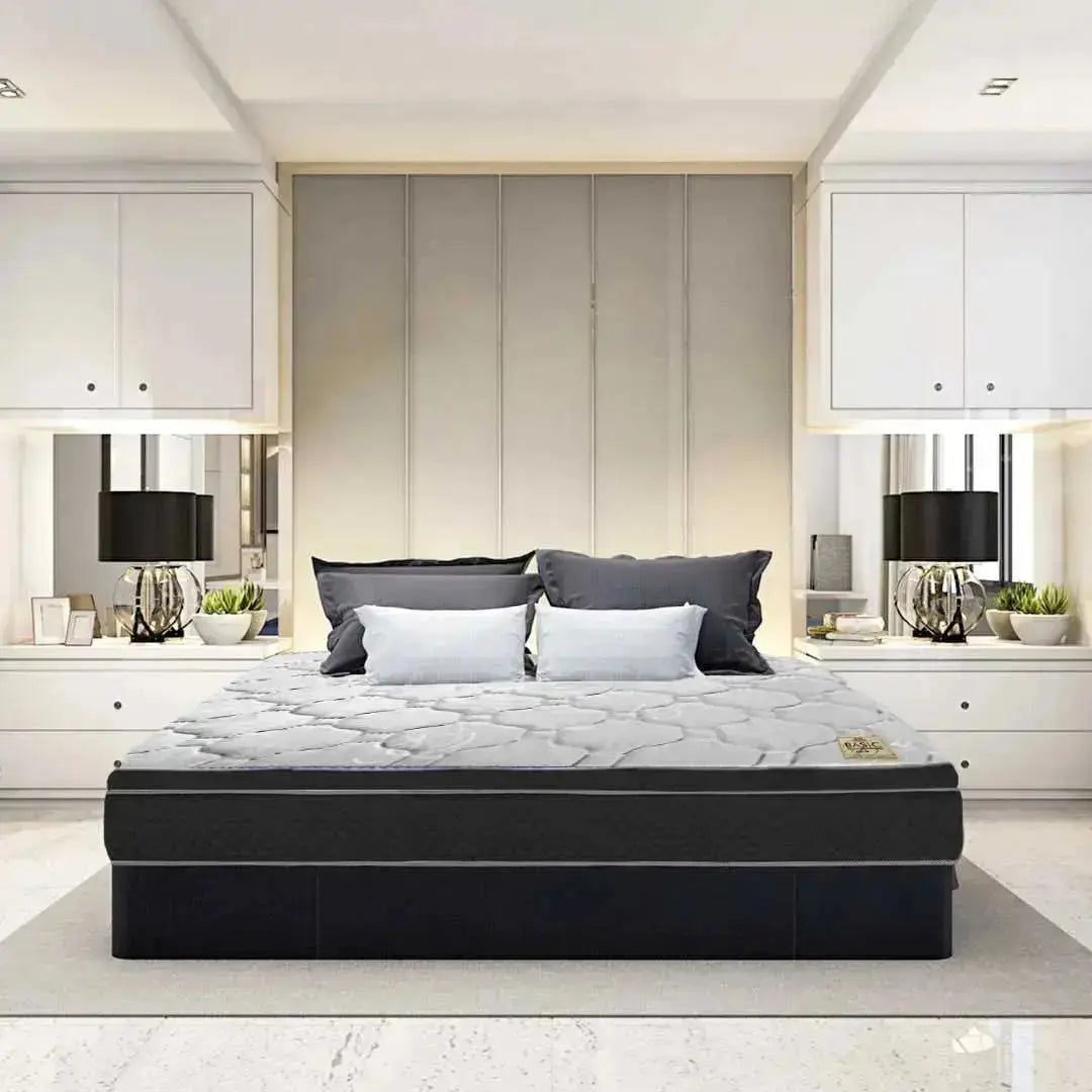 Combo Euro Matrimonial + Box + 2 Almohadas de Memory Foam (Copia) Don Colchón