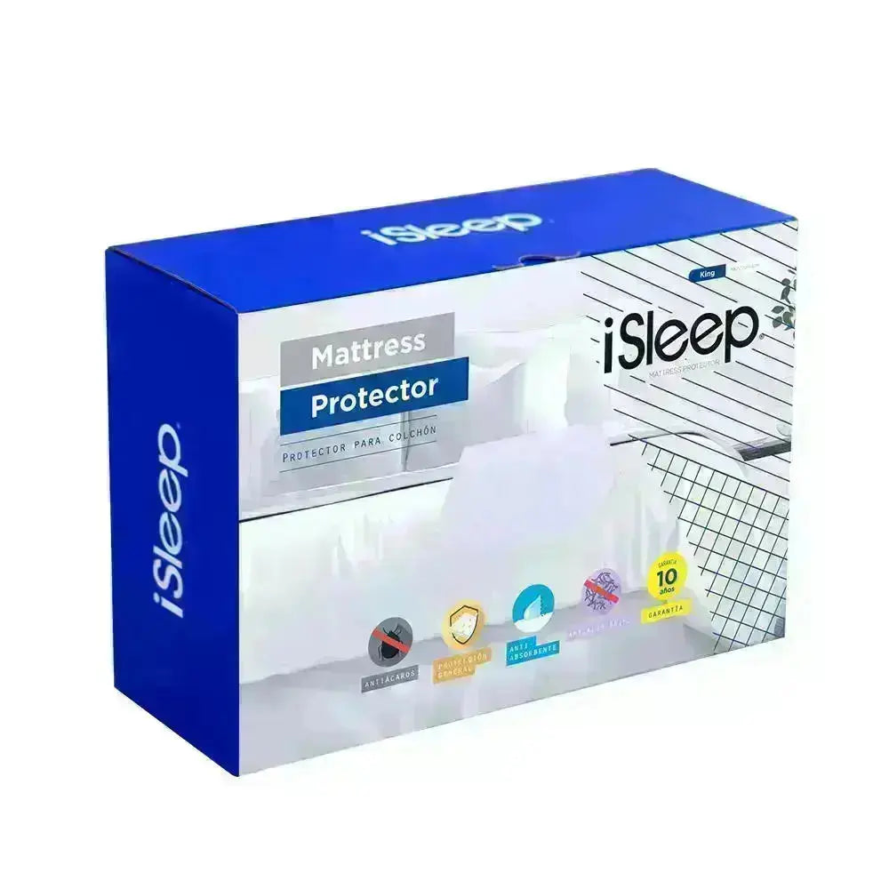 Combo Supreme Midnight Queen Size + Box + Protector + 2 Almohadas de Memory Foam Biomagnético
