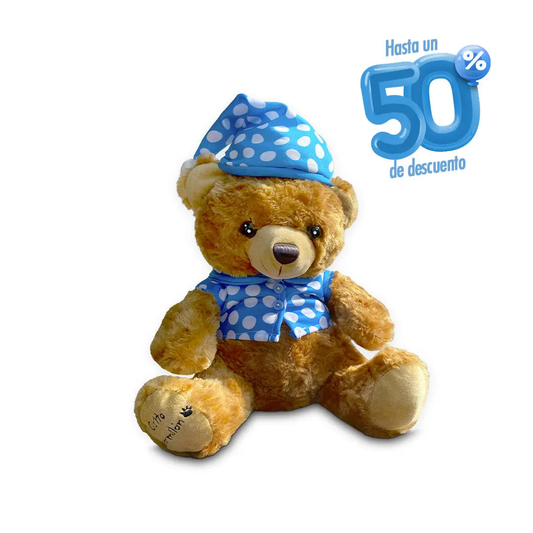 Osito Dormilón de Peluche 🐻💤 Don Colchón